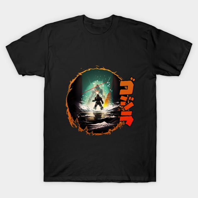 Godzilla T-Shirt by KorVal